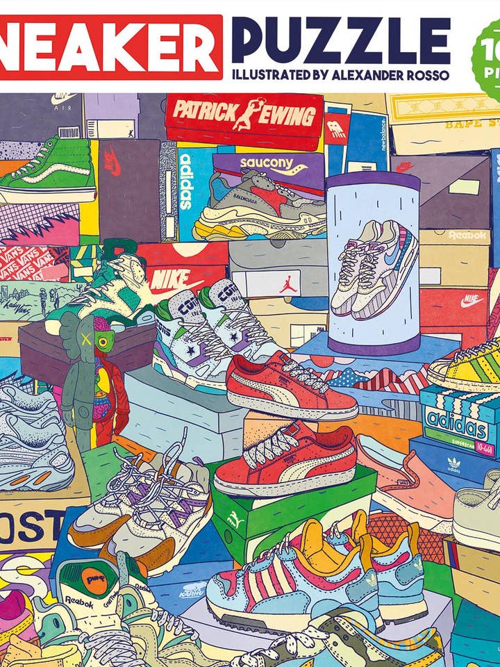 Sneaker Puzzle - 1000 Piece Puzzle for wholesale by SCB