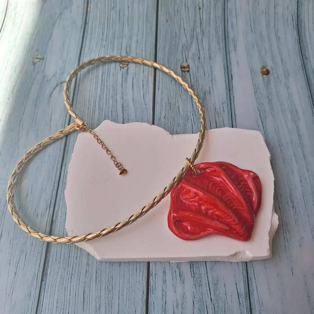 OE! - Vendita all'ingrosso Collana con ciondolo/pendaglio - CeramiCoast – Collana con pendente in ceramica vietrese5