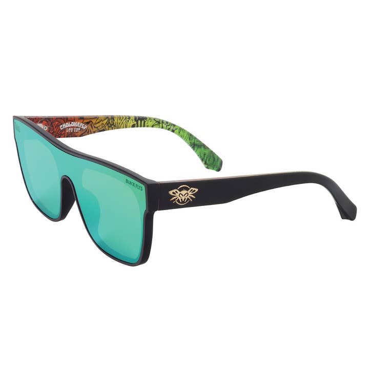 Cholohaflys Glasses - Matte Black/Green for wholesale by Sullen Clothing