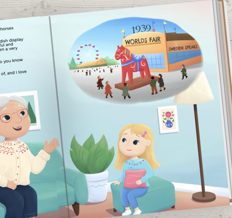 Scandinavian Hearts - Vente Livre pour enfants de maternelle (de 3 à 5 ans) - Anna et le cheval Dala5