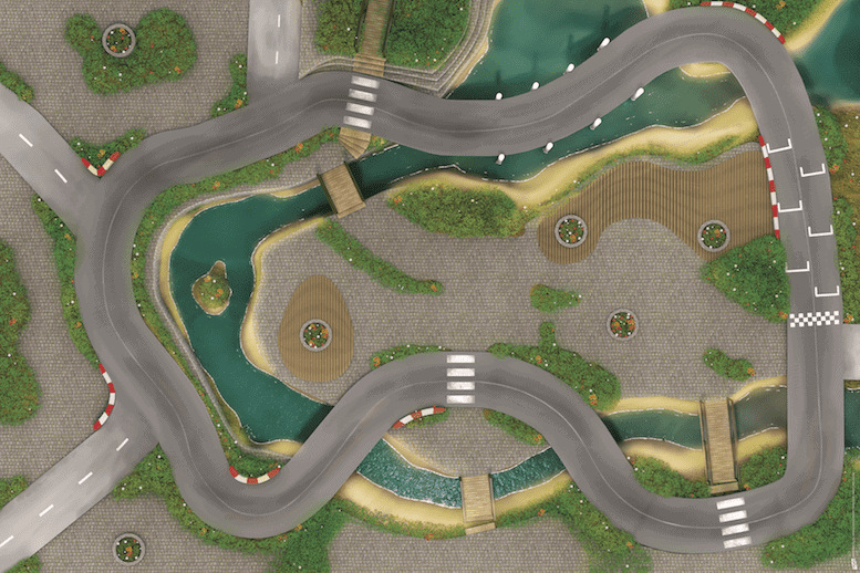 CARPETO – Großhandel Spielmatte – Kind & Baby – Urban Circuit Kinder-Spielteppich – Groß3