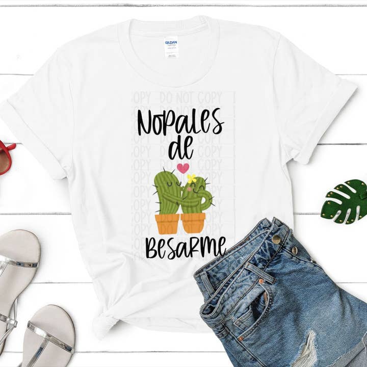 camiseta nopales de besarme para venta al por mayor de Eleven 11 Vibes