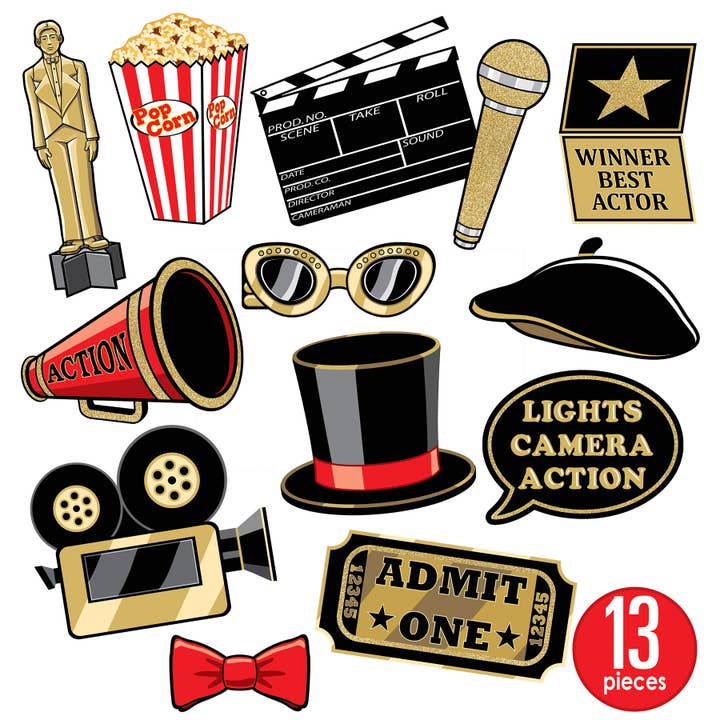 Beistle - Wholesale Party Favor - Movie Night Party Box, 25 pieces1