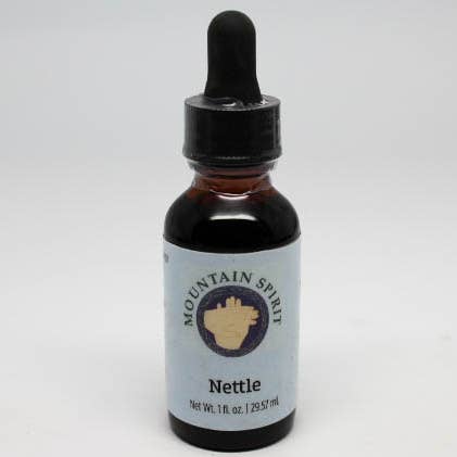 Nettle Tincture for wholesale by Mountain Spirit Herbals LLC.