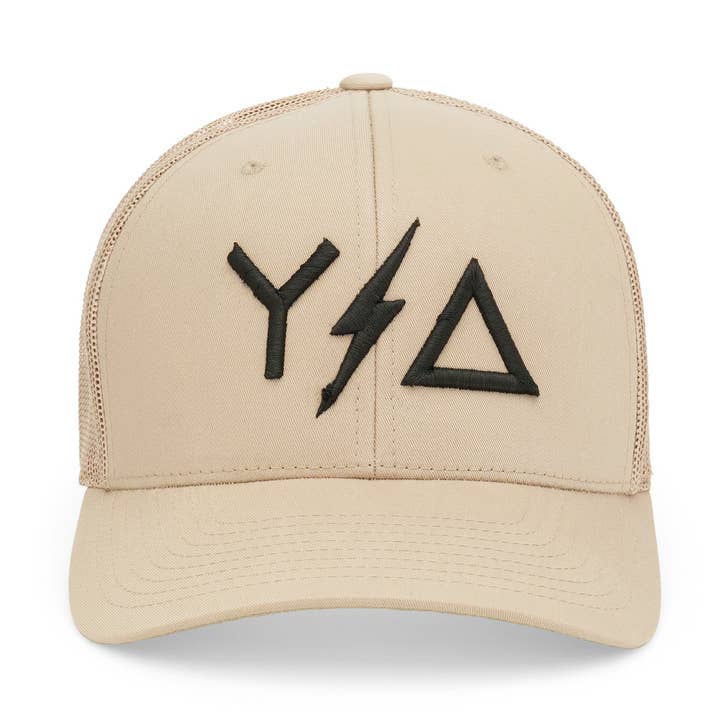 Khaki Trucker Snapback för wholesale av WYE DELTA