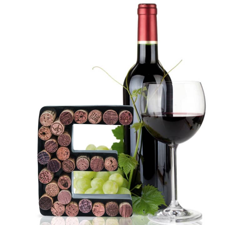 MADE EASY KIT - Wholesale Wine cork holder - Made Easy Kit Metal Letter Wine Cork Holder w/Wall Mount Kit58