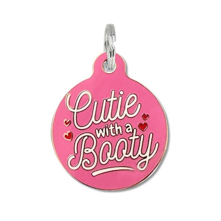 Bad Tags - Wholesale Pet Collar Charm - Cat/Dog - Cute Dog Collar Charm Personalized - Cutie with a Booty