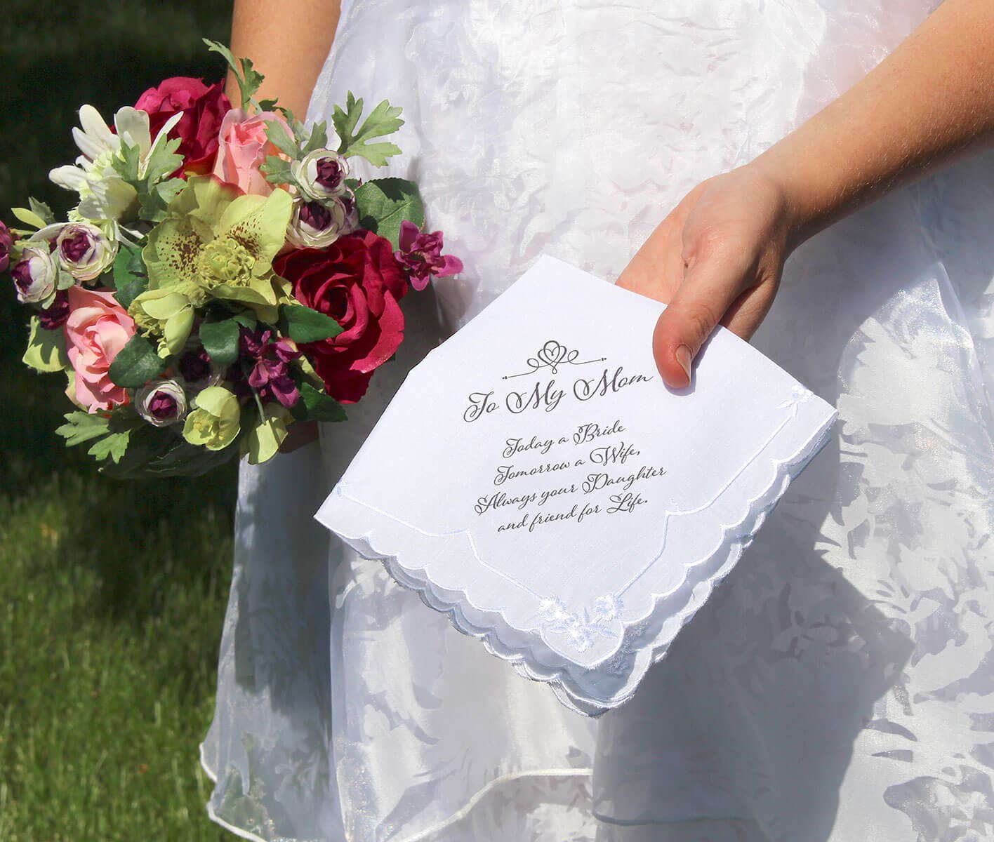 Lillian Rose - Wholesale Handkerchief - Women's - Mom Keepsake Hanky4