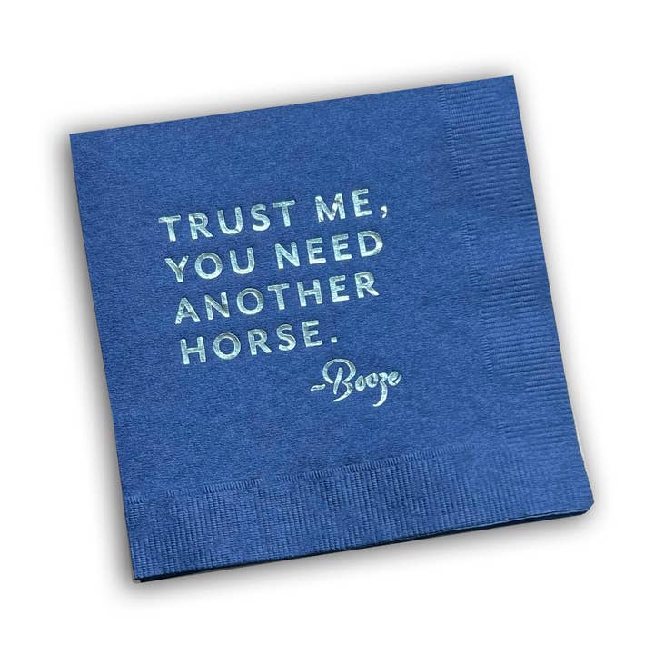 "Trust me" Cocktail Napkins for wholesale by Mare Modern Goods