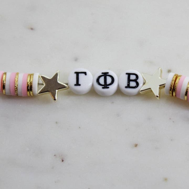 Gamma Phi Beta Keychain for wholesale by White Daisy Jewelry LLC