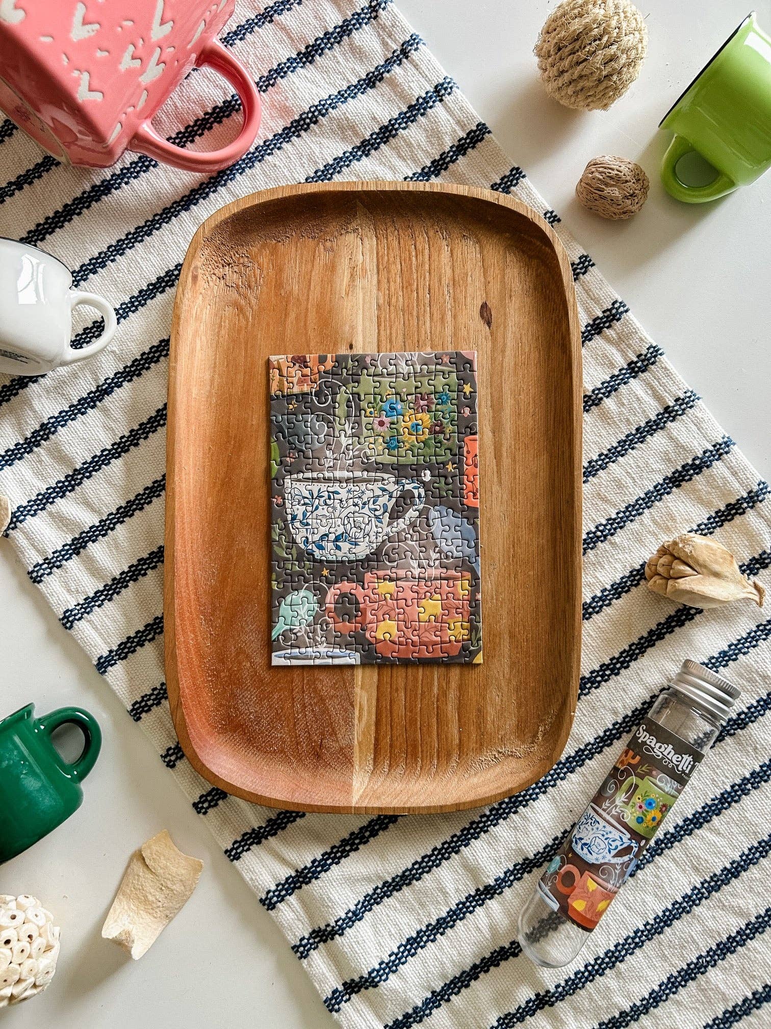 Spaghetti Tree Puzzles and Games - Vente Puzzle – adulte - Puzzle Mini 150 Pièces Sip and Savor7