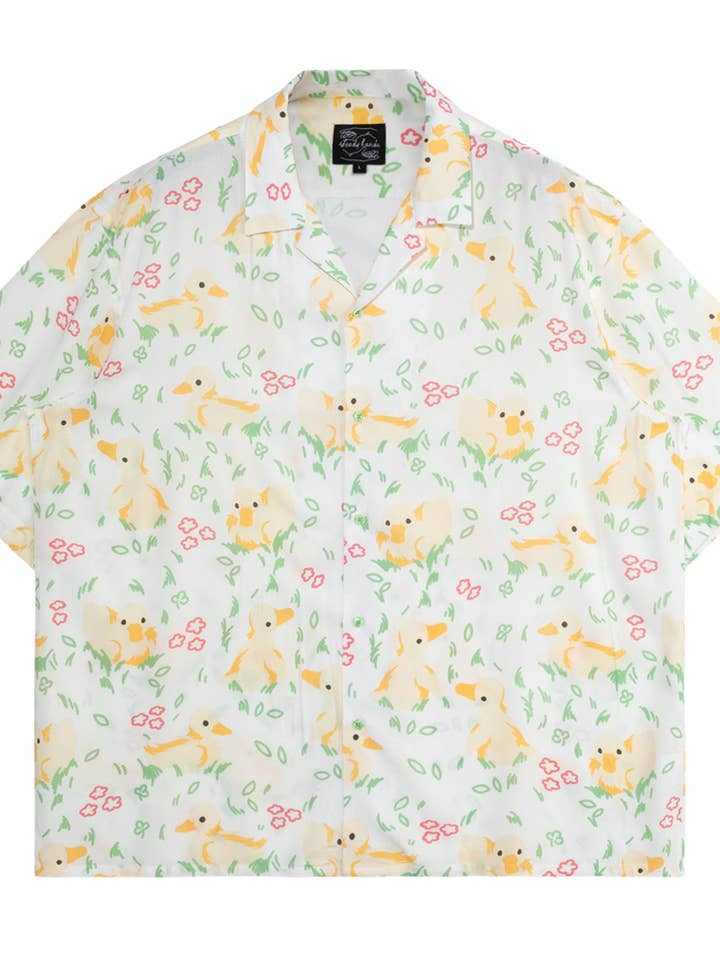 Steady Hands - Wholesale Button Down Shirt - Unisex - Duckin' Around Button Up