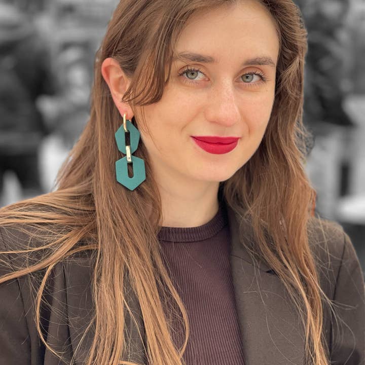 LYHO – wholesale Hoop earrings – Shilla Hoops | Handmade clay earrings | LYHO20