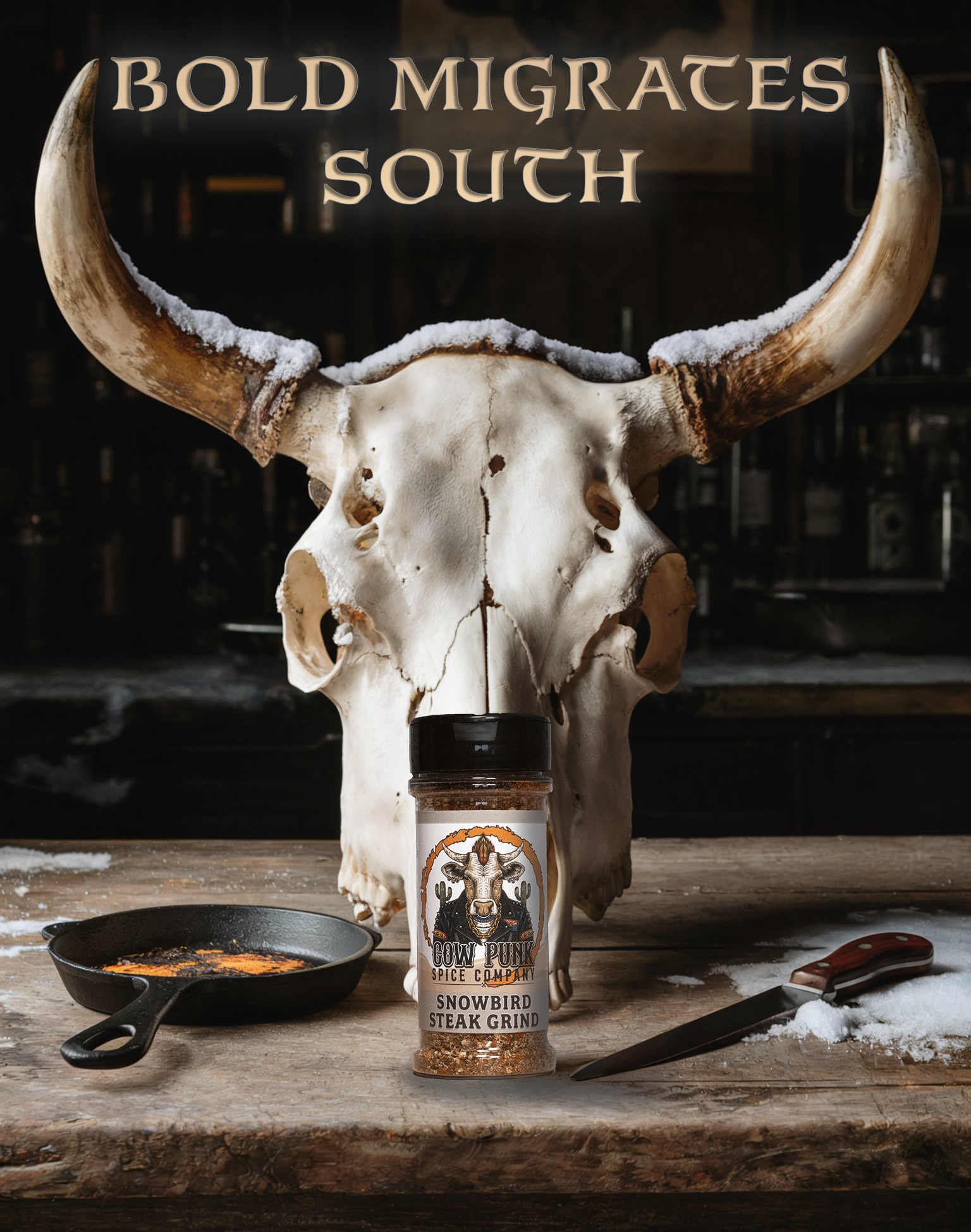 Cow Punk Spice Company - Wholesale Dried spice mix - Snowbird Steak Grind2