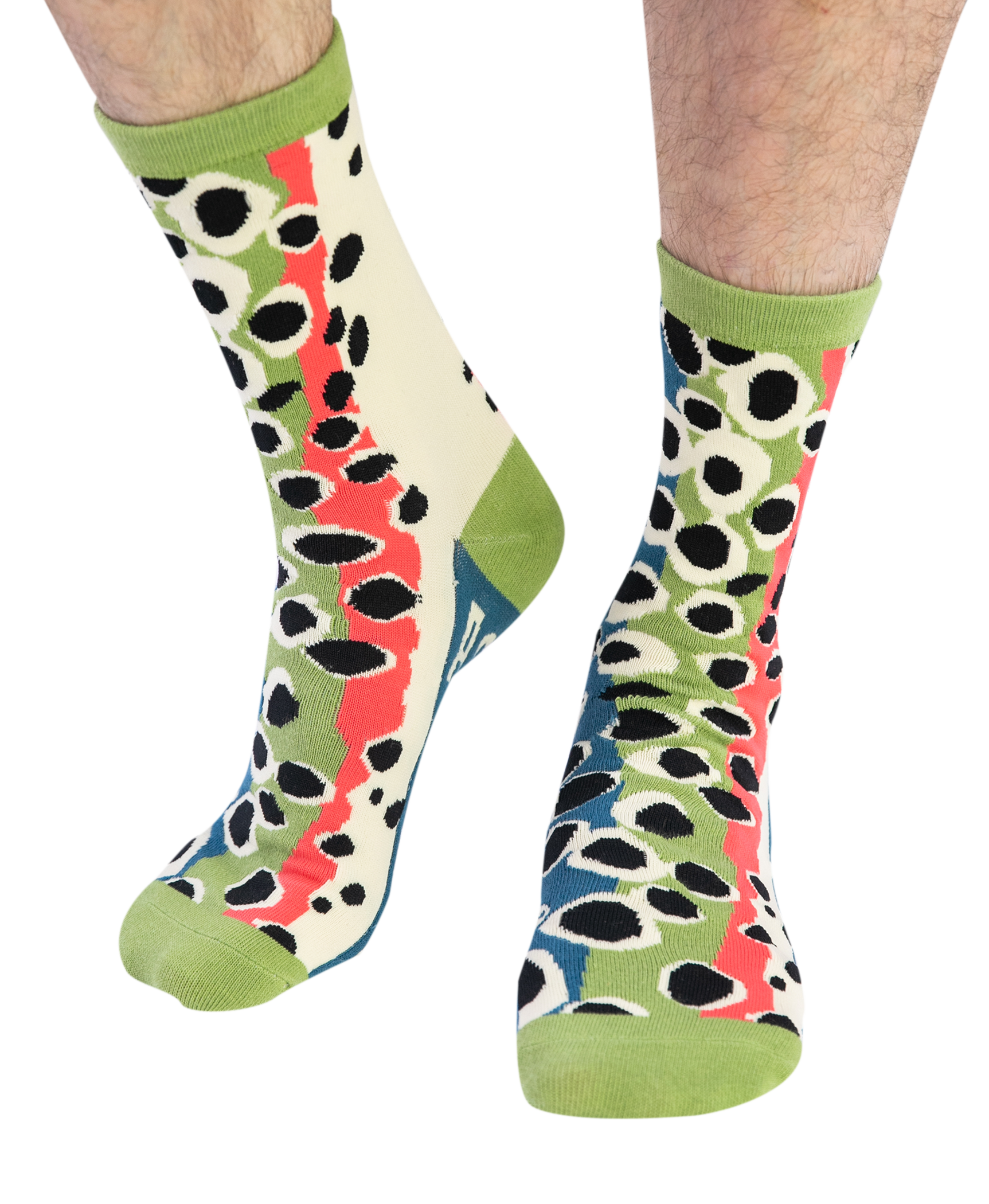 Lazy One - Wholesale Socks - Unisex - Trout Crew Sock1