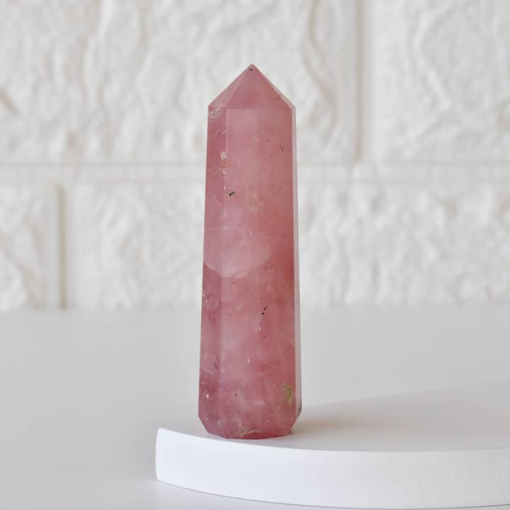 Soothing Crystals - Wholesale Spiritual Stone/Crystal - Healing Obelisk| Rose Quartz | Crystal Tower | Crystal Point8