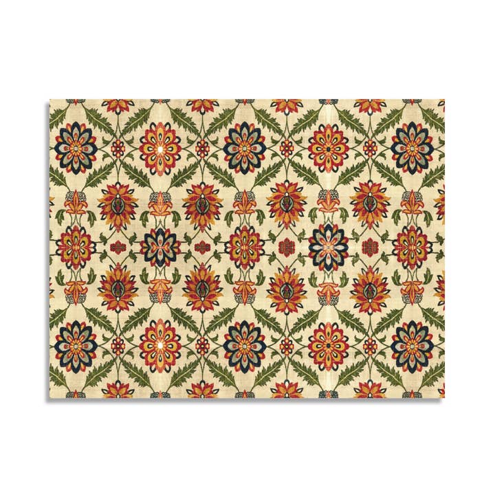 Davanti/Vía Deco Home - Vente Tapis de sol - Tapis Vinyle Nostalgie Sépia - Tapis