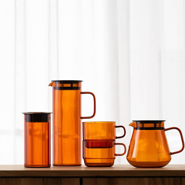 HARIO USA - Wholesale Canister - HARIO Colors Glass Canister, 400ml