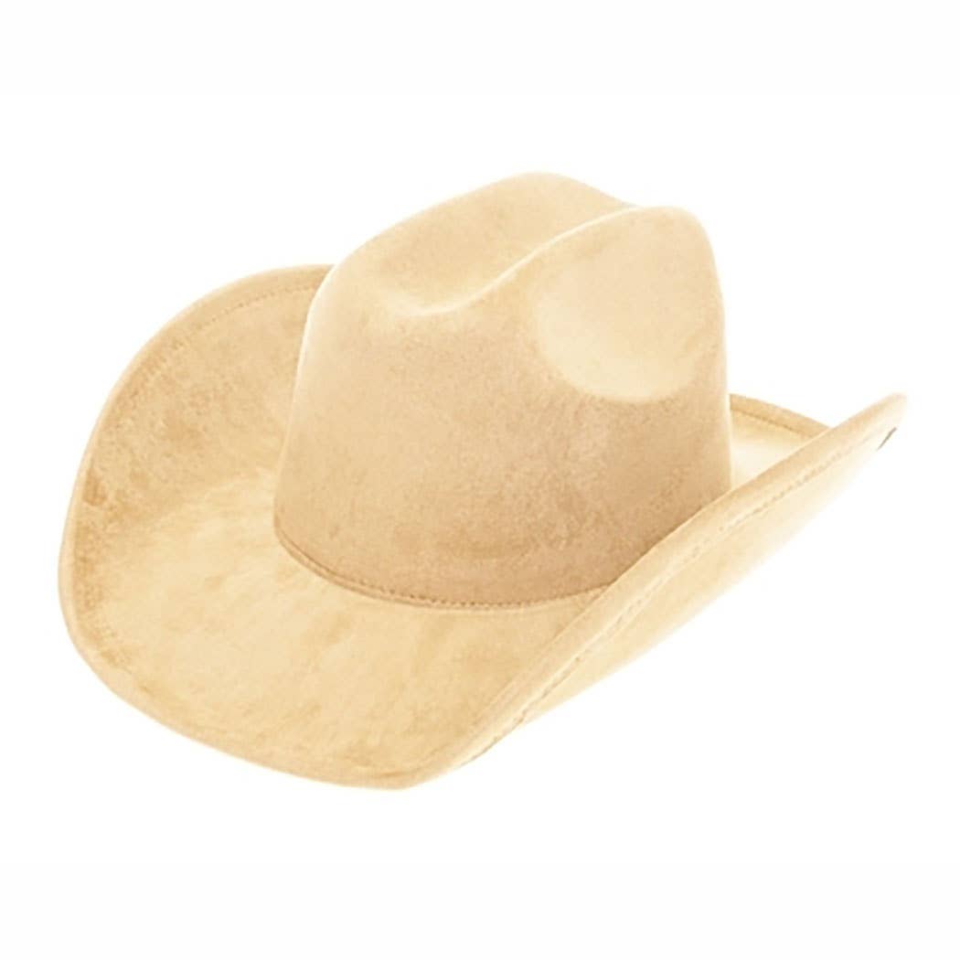 AdornWise - Wholesale Cowboy Hat - Unisex - Vegan Suede Western Cattleman Hat7