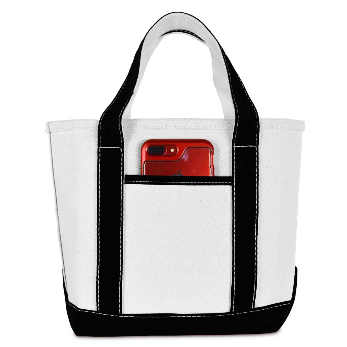 Dalix - Wholesale Tote Bag - Women's - Dalix 14" Small Premium Tote Bag0