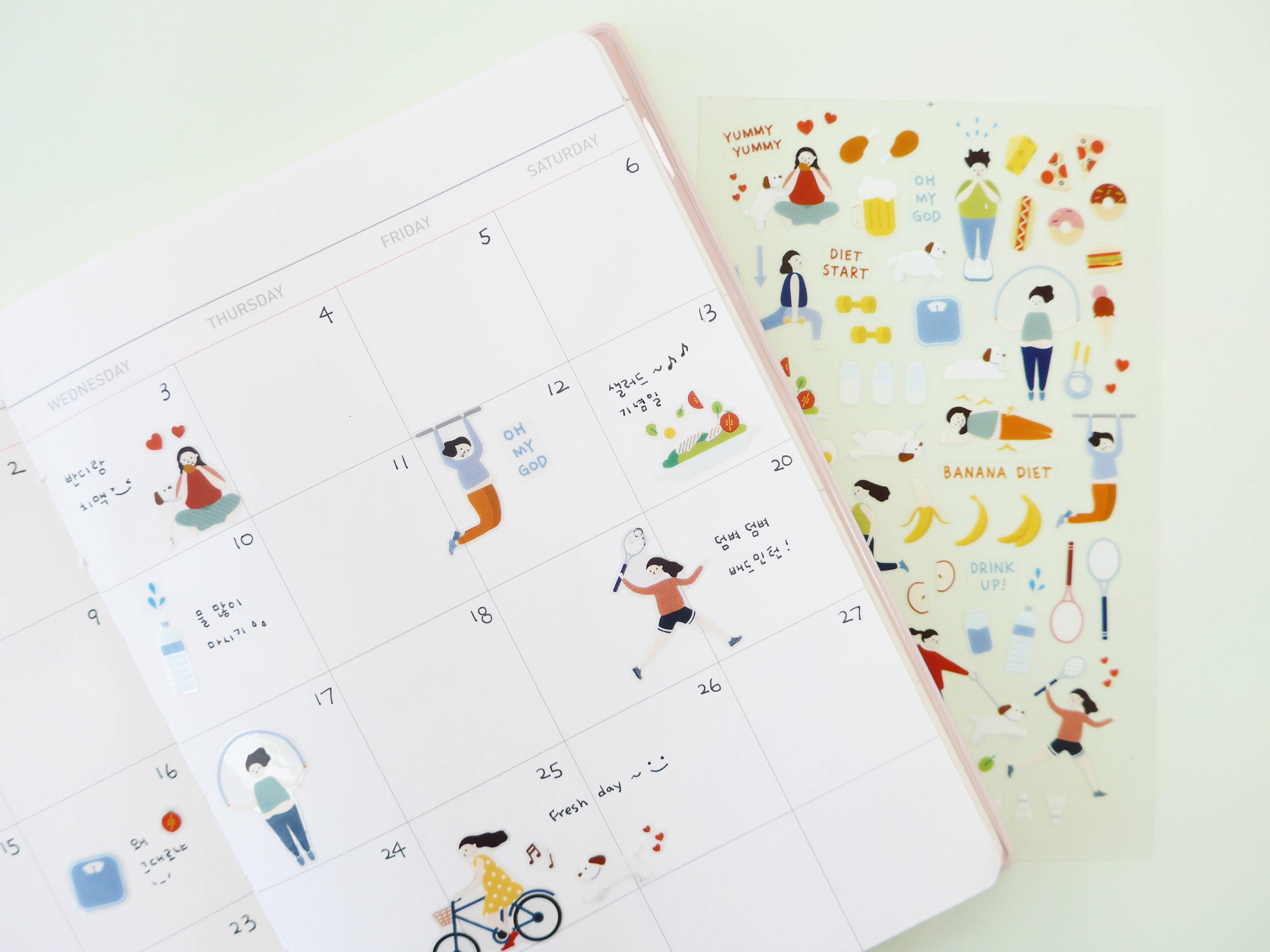 Suatelier Sticker - Diet