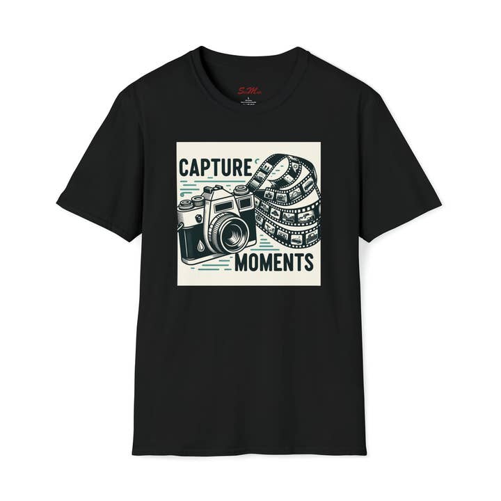 capture moments Unisex Softstyle T-Shirt for wholesale by StickMuze
