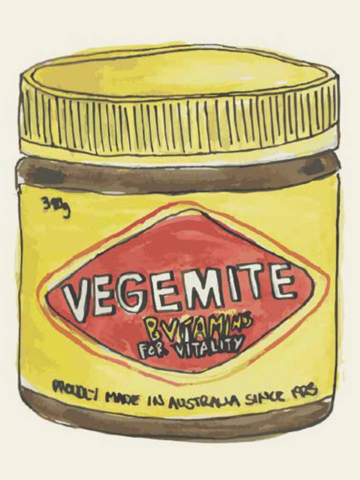Vegemite von Nuovo Group x Natalie Hunt für den Großhandel von Windy Hollow Books