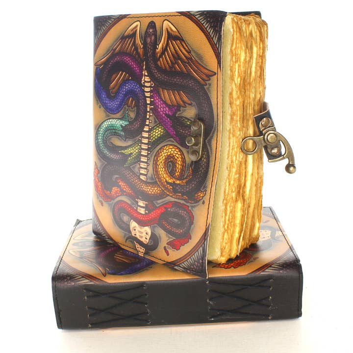 Giornale del serpente intorno a un bastone per la vendita all'ingrosso da parte di HHH Designs