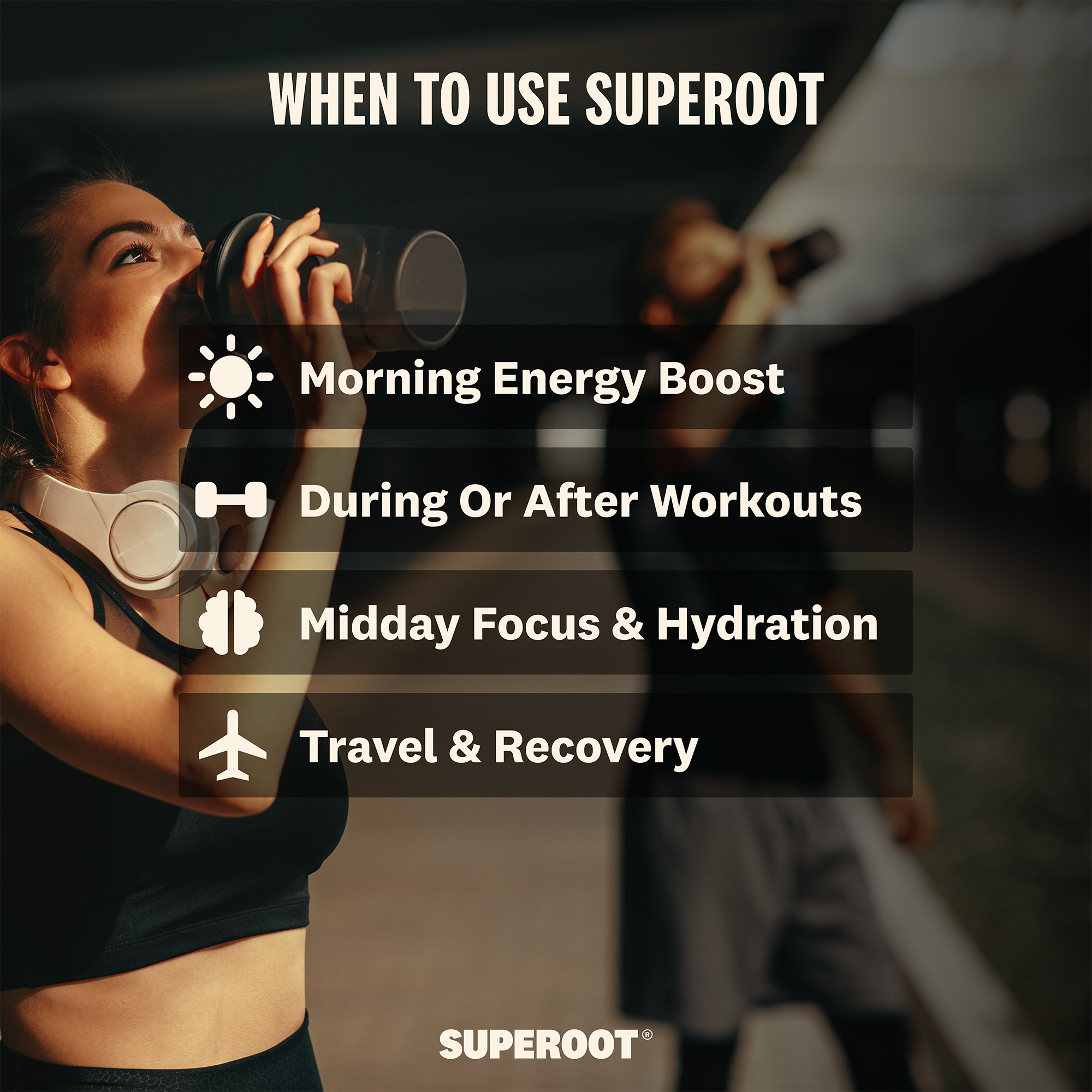Superoot - Wholesale Powdered Health Drink - Immunity & Hydration Superfood Mix - Orange Lemon | 30 serv.7