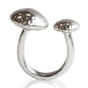Sterling sølv champignon ring for engroshandel hos Van Peterson Designs