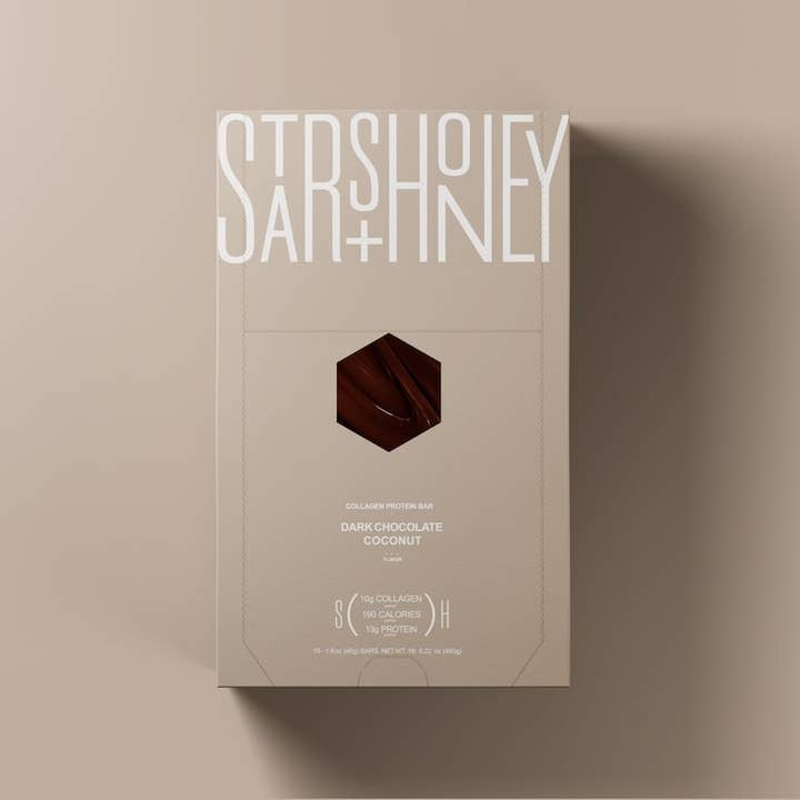 Stars + Honey - Wholesale Snack Bar - Dark Chocolate Coconut (10-Pack)