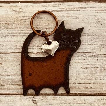 Universal Ironworks USA - Vendita all'ingrosso Portachiavi - Unisex - Portachiavi a forma di gattino fumetto0