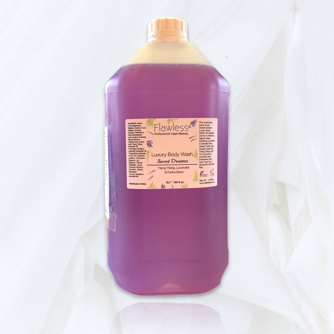 Flawless – wholesale Body wash/shower gel – Sweet Dreams Body Wash - 5 Litre Refill3