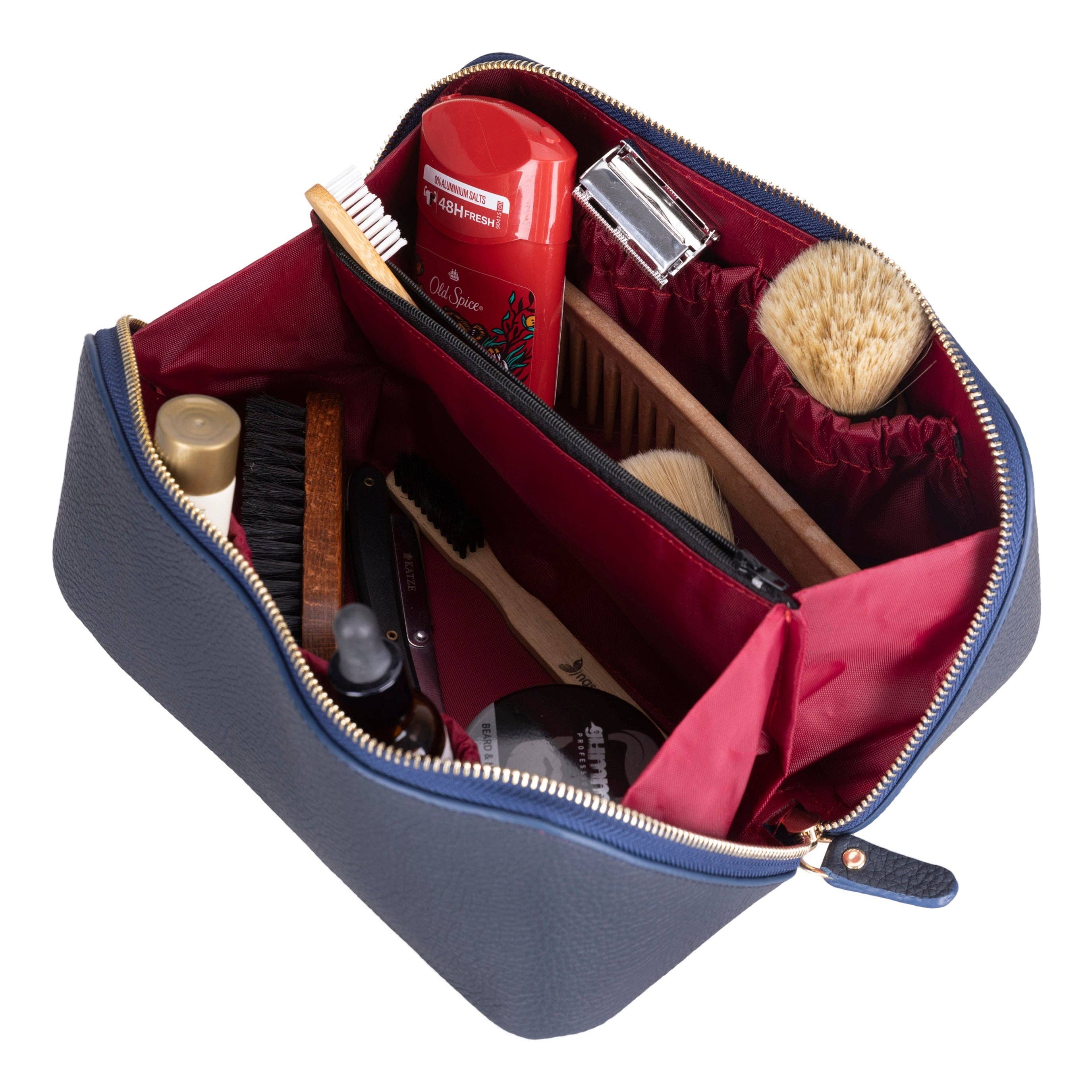 Lupinny Leather - Vente Trousses de maquillage/cosmétique - Trousse de maquillage en cuir Ellati – Trousse de toilette et étui de voyage durable61