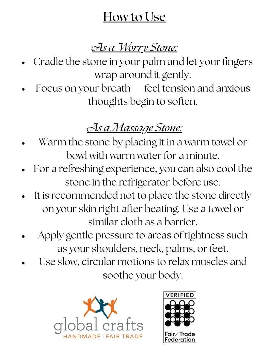 Global Crafts - Wholesale Spiritual Stone/Crystal - Display Set: 30 Polished Soapstone Massage Stones 2 inch Round + Display bowl3