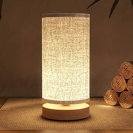 Veilleuse moderne en bois massif - Lampe de chevet à clip USB pour la vente par Shop Celino