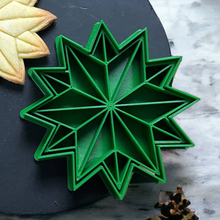 Vert Emporte-pièce Étoile de Noël – Christmas Star Cookie Cutter en vente sur Faire0