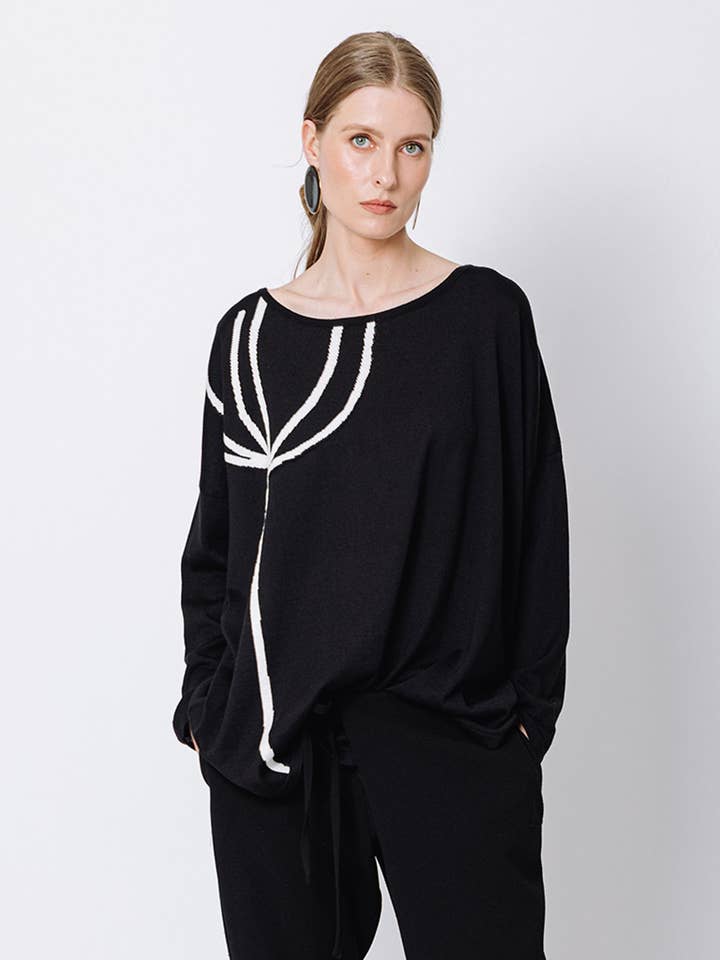 Maglione oversize - Made in Italy per la vendita all'ingrosso da parte di Martino Midali