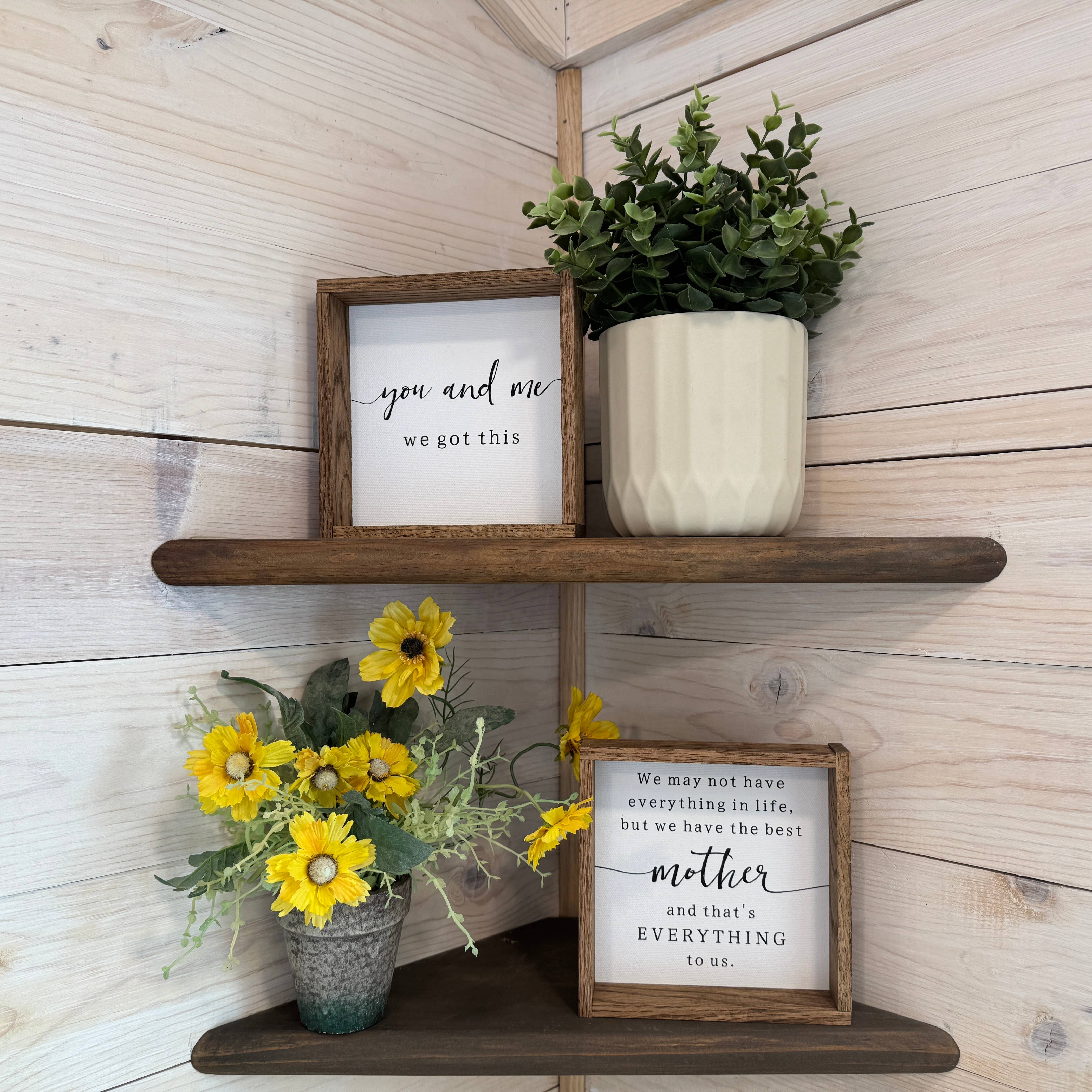Hangout Home – wholesale Sign – Mother's Day Farmhouse Wood Sign - Best Mother Quote Gift2