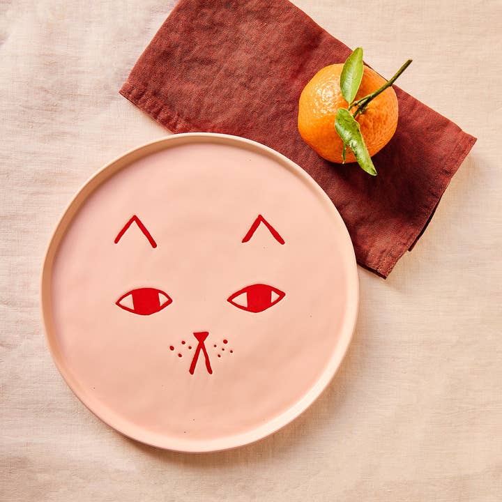 Donna Wilson - Wholesale Borden - Sidetablet kattenbordje in candyroze2