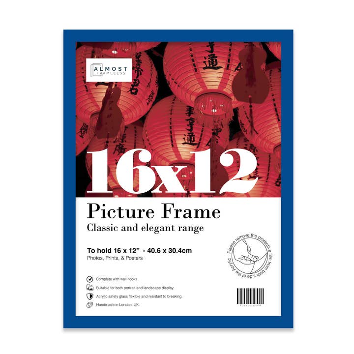 Blue 16x12 Picture Frame for wholesale by WholesaleFrames.co.uk