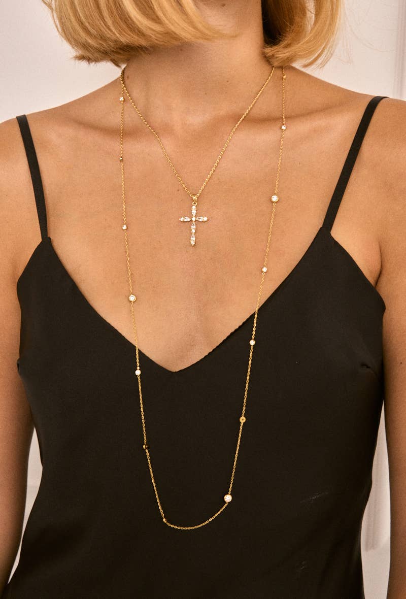 BYREN | ÉLINE L'ATELIER - Vendita all'ingrosso Collana con ciondolo/pendaglio - Collane in acciaio inossidabile 224AQ2152