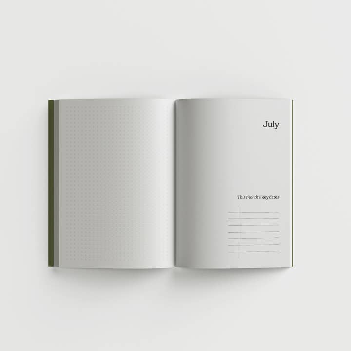 Storigraphic® - Wholesale Journal/Diary - 2026 Weekly Dated Diary | Symphony Series 6 | A5 208 pages2