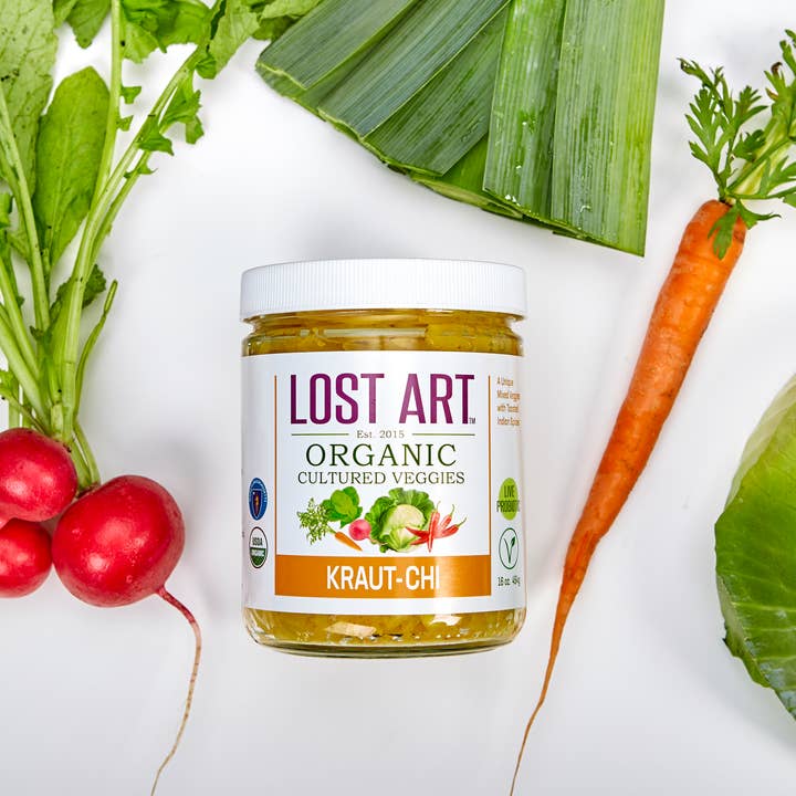 Lost Art Cultured Foods - Wholesale Pickled Vegetables - Kraut-Chi (Organic/Kosher)1