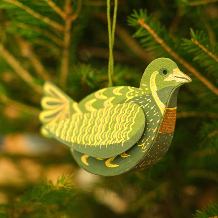 East End Press – wholesale Prydnad – Partridge skärmtryckt bräddekoration9