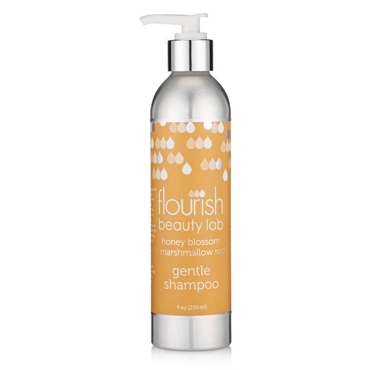 Honey Blossom+Marshmallow Root Gentle Shampoo for wholesale by Flourish Beauty Lab