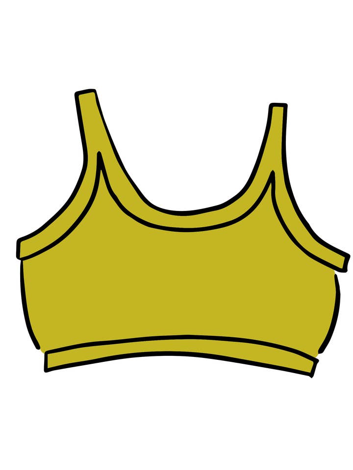 Soutien-gorge long carambole pour la vente par Thunderpants USA