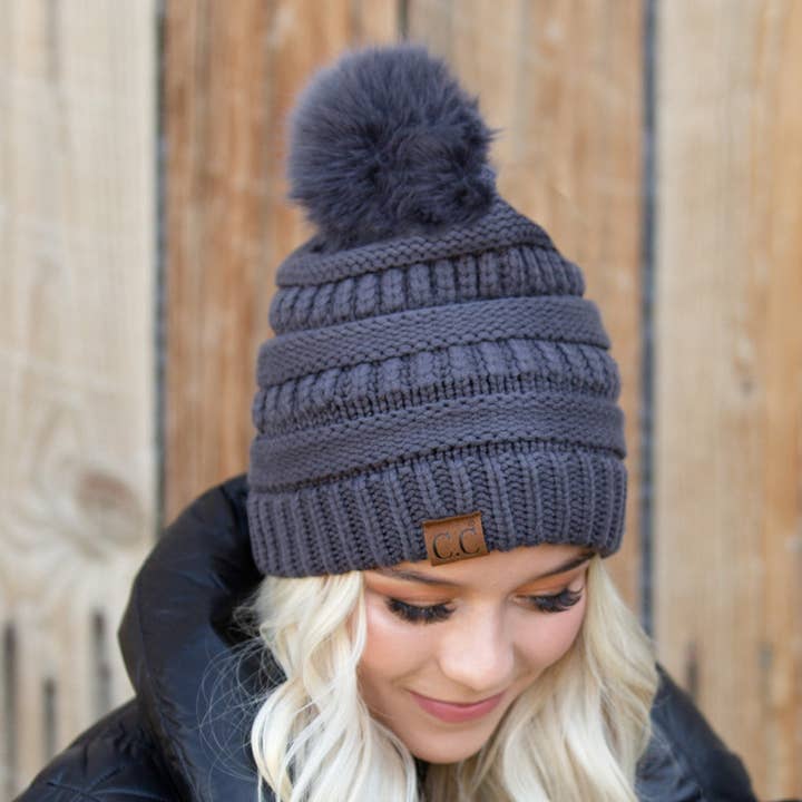 CC Snuggly Soft Minimalist Beanie ( HAT-7002 ) for wholesale by Truly Contagious