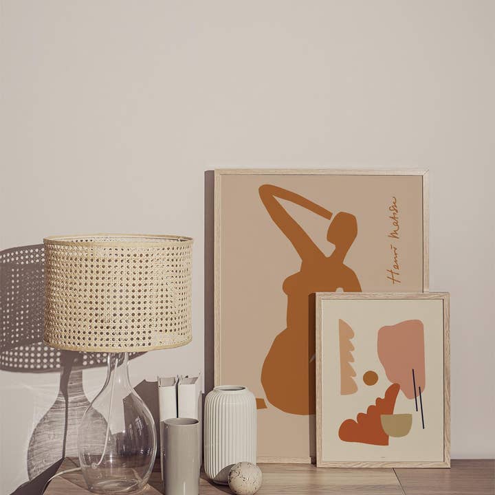 Paper Provision - Wholesale Art Print - Matisse Terra-Cotta Nude Art Print4