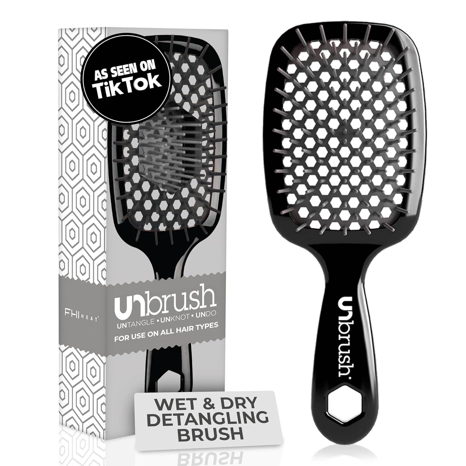 MEHIAZ – wholesale Hair brush/comb – FHI Heat UNbrush Detangling Brush for Wet & Dry Hair9